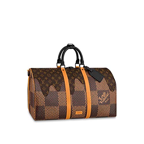 Louis Vuitton x Nigo LV² Collection Keepall 50 Bandouliere Travel Bag Luggage N40360