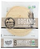 La Tortilla Factory Organic White corn & Wheat Tortillas, 6 ct