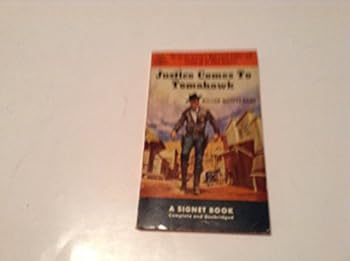 Paperback Justice Comes to Tomahawk Paperback Book
