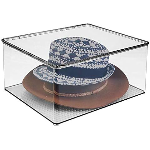 mDesign Aufbewahrungsbox - Box mit Deckel zur Aufbewahrung Cover