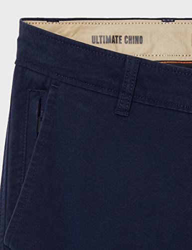 Miniatura 4 de Dockers Slim Fit Ultimate Chino Pants, Pantalones Casuales Para Hombre, Azul Pembroke , 36w 34l