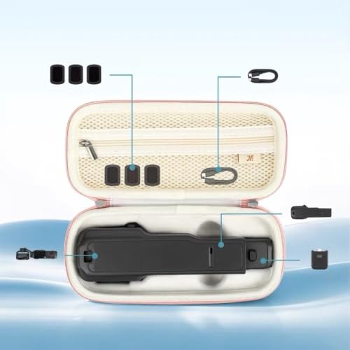 Accessoire Insta360 Luna Ultra étui de protection rigide bleu - 5