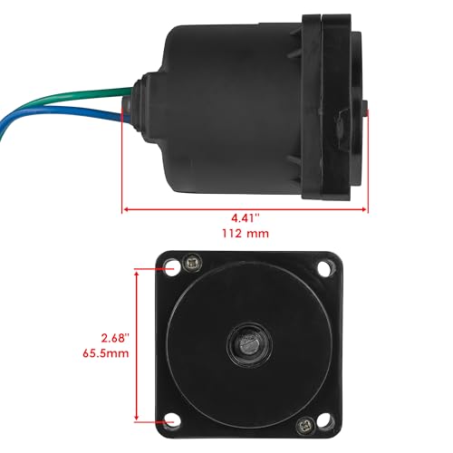 Caltric Tilt Trim Motor Compatible con Suzuki DF 60 70 90 115 150 175 200 225 250 300 38100-96J00 miniatura 2