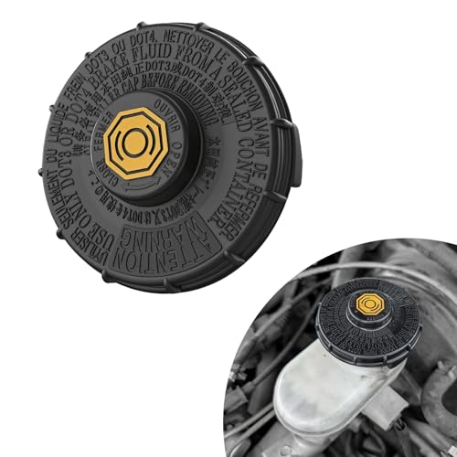 Surosha Brake Fluid Cap, Master Cylinder Cap Replacement, Brake Master Cylinder Tank Fluid Reservoir Caps Fit for Most Cars, Replaces OEM# 46662-SLE-J01 46662-SDC-A02