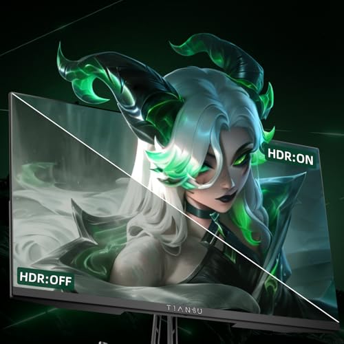 Image of 27 inch QHD 260Hz Fast IPS Gaming Monitor,0.5ms FreeSync Premium,125%sRGB,VESA | 1440p 2K 240Hz Native 260Hz OC Toggle DP 1.4 HDMI 2.0 HDR400 Stereo Speakers Low Blue Light Flicker-Free