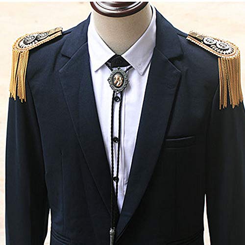 Blazer Shoulder Epaulets Tassel Chain Metal Epaulettes Beads Punk Fringe Epault By The Pair 3 Color Options (Gold) #TOP5