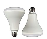 TCP 65 Watt Equivalent 2-pack, Energy Star BR30 LED Reflector Light Bulbs, Dimmable Soft White, RLBR3010W27KD2