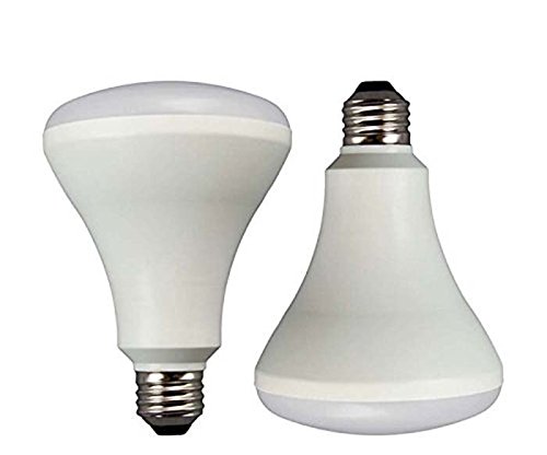 TCP 65 W Equivalent, Energy Star BR30 LED Reflector Light Bulbs, Dimmable Soft White (2 Pack)