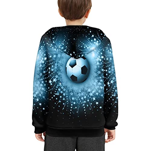 Coloranimal Girls Boys Sports Casual Long Sleeve Sweatshirts Hoodies with Front Pocket Sweater Tops Age 6-16year2