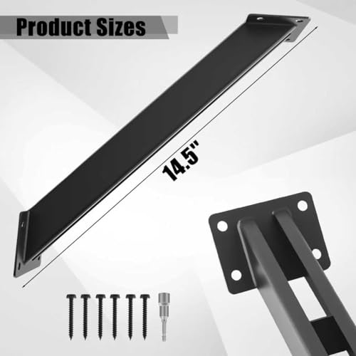 45 Degree Angle Support Brackets 12 Pcs, Heavy Duty Pergola Brackets Kit by TAYORY - Used condition - Image 2