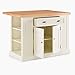 homestyles Nantucket Off-White Kitchen Island