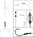 Galepromot 2Pcs Carp Fishing Feeder Baits Cage, Spring Fish with Holder, Inline Methods Tackle Baits Cage Hook Rigs Set Sinkers Feeder Tackle Fishing Sinkers