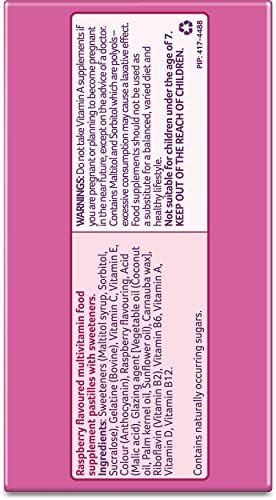 Bassetts Vitamins 7-11 Multivitamins Raspberry 60's