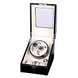 H-BEI Uhrenbeweger Uhrenbeweger， Automatisch Ultra Leise Fünf-Geschwindigkeiten Einstellbar Drehen Elektromotor Box 2+3 Mechanische Uhren Aufzug Box Display Dekorative Boxen Uhrenbox