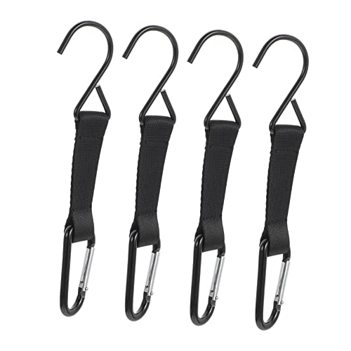 NAMOARLY 4pcs Shaped Hooks for Camping Cookware Organization Multi Functional Hangers for Pots Pans and Kitchen Utensils Essential Outdoor Supplies