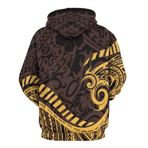 Men Polynesian Tribal Hoodies Women Hawaiian Samoan Casual Long Sleeve Pullover Hooded Sweatshirt Pocket S-6XL2