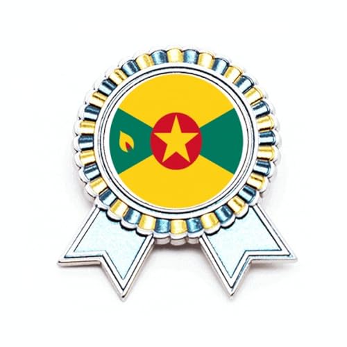 Broche Grenade badge emblème national North America médaille de vainqueur M