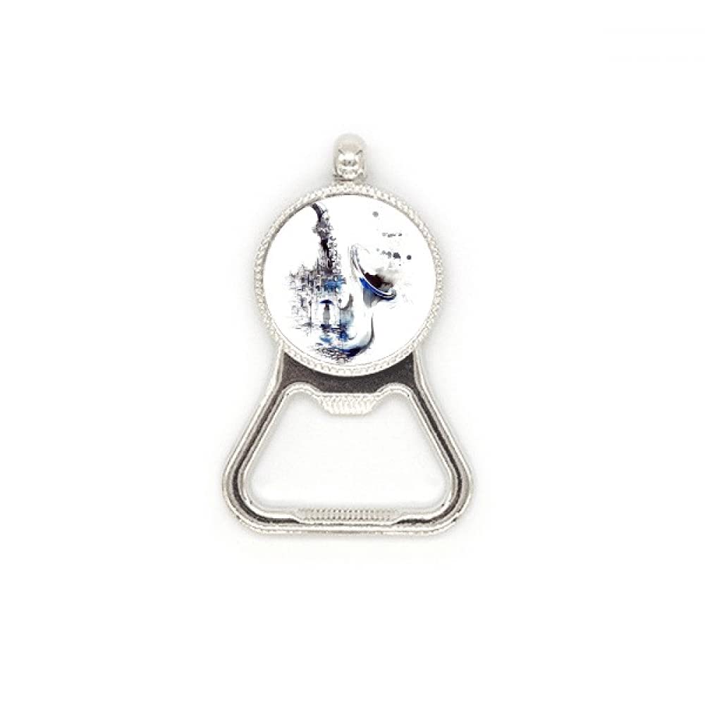Décapsuleur bouteille bière saxophone cadeau idéal mélomanes et pères