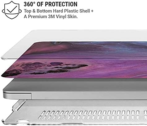 Skinit Case + Skin Compatible with MacBook Air 13in (2020) Originally Designed Space Marble Design