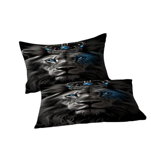 Housse de couette lit simple 135x200 microfibre zippée renard - 7