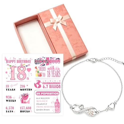 Image of Orsefeliy 18th Birthday Gifts for Girls, Adjustable Bracelet for Women