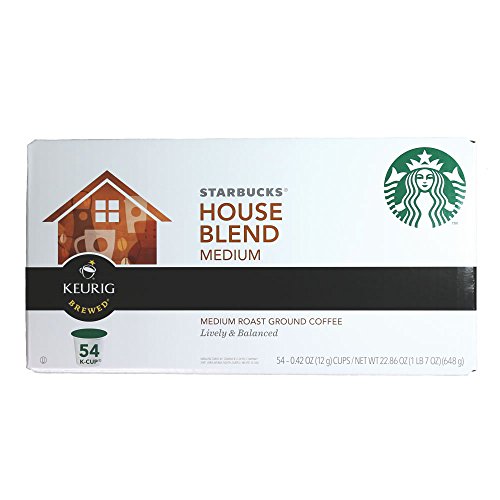 �L���[���O K�J�b�v �R�[�q�[ / �X�^�[�o�b�N�X �n�E�X�u�����h �~�f�B�A�����[�X�g Starbucks House B��end Medium K-CUP Coffee [���s�A���i]