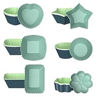 Set stampi cupcake forme assortite – 24 pezzi