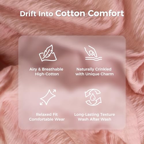 Image of Momcozy Pregnancy Pillows for Sleeping, U Shaped Full Body Maternity Pillow with Removable Cover - Support for Back, Legs, Belly, HIPS for Pregnant Women, 57 Inch Pregnancy Pillow, Cotton Pink