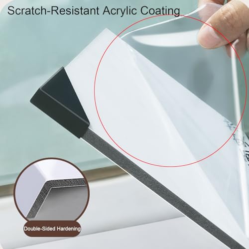 Protector de umbral de PVC impermeable efecto madera 160x15 cm 5