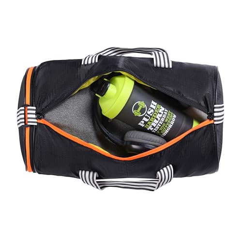 Image of SPENZ Bags Polyester 28L Water Resistant Sports Duffel Gym Bag for Men & Women with Shoe Compartment
