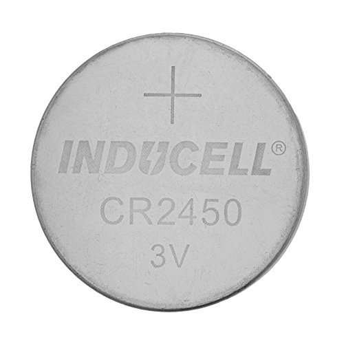 Inducell - Batteria a bottone al litio CR2450