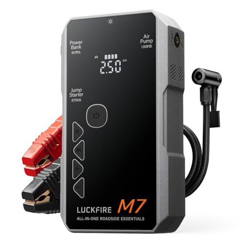 LUCKFIRE M7 TÜV-Zertifizierte Auto Starthilfe Powerbank für...