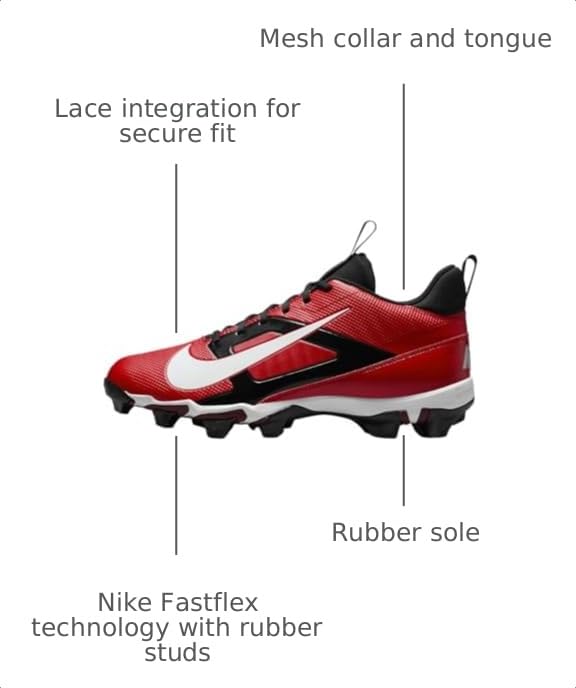 Image of Nike Men's Alpha Menace 4 Shark Football Cleats