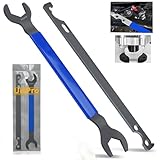 UillPro Fan Clutch Removal Tool kit,32mm Wrench & 36mm Clutch Fan Tool Wrench,Water Pump Pulley Holder Removal Tool for BMW, Ford, GM, Dodge,Chevrolet,Jeep Fan Clutch Removal Tool,Water Pump Holder