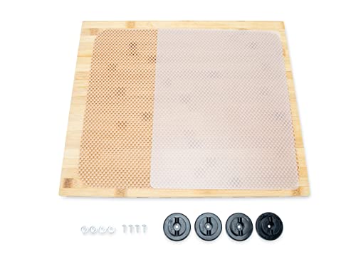 Camco Rv Silent Top Stovetop Cover | Protects And Hides Burners While Adding Extra Counter Space In Rv | Bamboo (43571) #TOP1