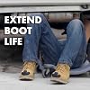 JobSite Boot Toe Guards and Boot Mender Shoe Glue Bundle