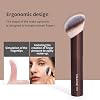 MAANGE 20 Piezas de Brochas de Maquillaje con Caja de Regalo, Brochas de Maquillaje Multifuncionales de Doble Punta para Mezclar Líquido, Polvo, Corrector, Crema, Rubor, Marrón Café 4