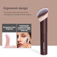 MAANGE 20 Pcs Makeup Brushes with Gift Box, Double-End Multi-functional Makeup Brushes for Blending Liquid Powder Concealer Cream Blush Buffe,CoffeeBrown — image 6