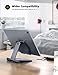 Lamicall Aluminum Metal Adjustable Cell Phone Stand Desk - Heavy Duty Aluminum Metal Foldable Desktop Phone Holder, Cradle, Dock, for iPhone 16 15 14, Plus, Pro, Pro Max, 13 12 X XS,4-11'' Phone Grey