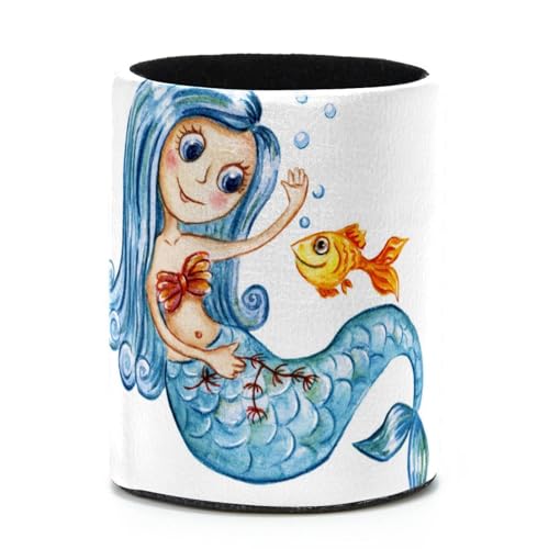 EXEND Bleistifthalter Aquarell-Nixe Makeup Pinsel Halter Pen Cup Desktop Runde Organisatoren