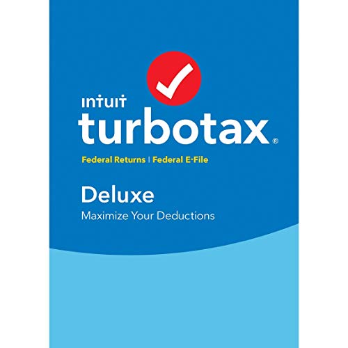 Image of Intuit 428970 Turbotax Deluxe Fed, State, E-File 2016, Old Version, for Pc /Mac, Traditional Disc