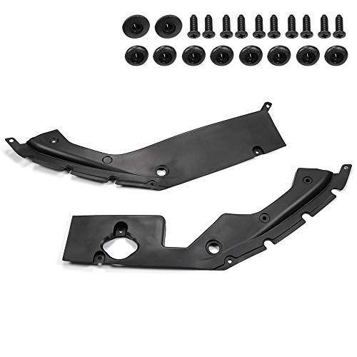 HaoTang Engine Bay Side Panel Covers Compatible with Honda Civic 10Th X Gen 1.5L 2.0L 2016-2018 Left Right Side- Long Version (1 Pair)