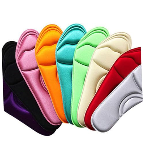 Plantillas para mujer transpirables y absorbentes con memoria miniatura 6