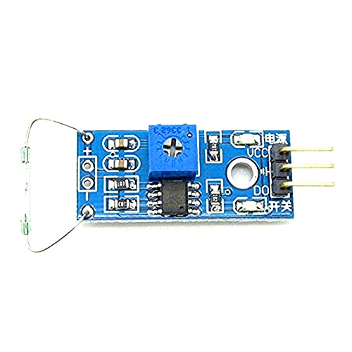 Reed Sensor Module Magnetron Module Reed Switch MagSwitch for Arduino Digital Switch Output DC 3.3V-5V Wide Voltage