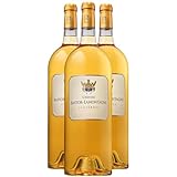 Château Bastor Lamontagne Sauternes MAGNUM   Blanc 2007   Vin Blanc de Bordeaux (3x150cl) Moelleux