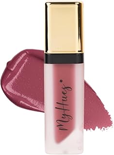 MyHues Lip Comfort Matte Liquid Lipstick | Transferproof, Airylight, Waterproof Lipstick Formula, Longlasting | With Tripe...