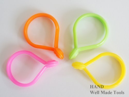 30 ganci/anelli di plastica multiuso per tende