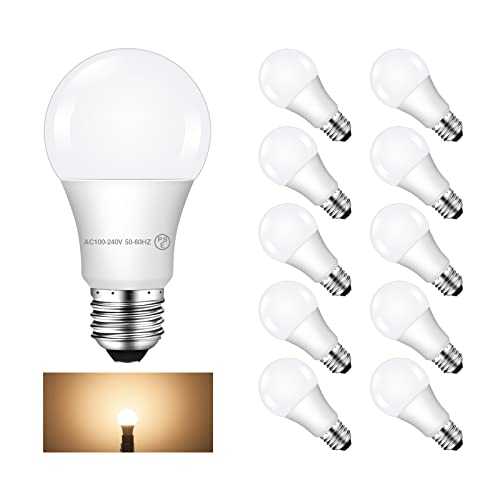 【安心の5年保証☆10個セット】 電球 LED E26 60W 電球色 JOYライト