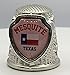 646 Mesquite (Texas) City Collectible Souvenir Thimble