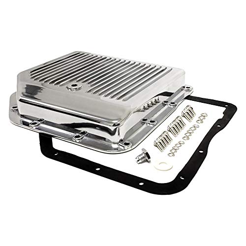 Compatible/Replacement for Chevy/GM Turbo TH-350 Aluminum Transmission Pan Kit - Polished
